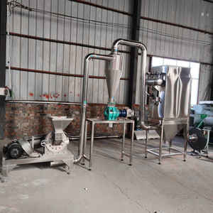 Bền Thép Không Gỉ Nghệ Bột Làm Máy Xung Bụi Loại Bỏ Nghiền Mài Máy Xay Máy - Product Image 6