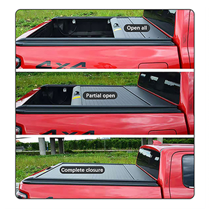 ฝาปิดกระบะท้ายแบบม้วนเก็บได้ ผลิตจากอลูมิเนียมอัลลอยด์ ยี่ห้อ Xiangta สำหรับรถฟอร์ด F250 F-250 <span class=keywords><strong>F350</strong></span> F-350 - Product Image 2