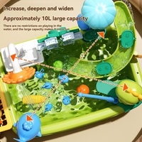 Jouets d'été pour enfants Jouets de jeu pour enfants Table à eau de pêche électrique pour l'extérieur Plage Jouer