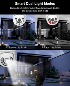 XMEYE กล้อง IP Wi-Fi 4K 6MP, กล้อง IP Wi-Fi ป้องกันความปลอดภัยเลนส์คู่หน้าจอสีคืนวิสัยทัศน์อัตโนมัติติดตามกล้องวงจรปิดตรวจตรา <span class=keywords><strong>icsee</strong></span> <span class=keywords><strong>Alexa</strong></span> - Product Image 2