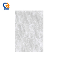 Carreaux de sol et de mur en porcelaine 600x600mm, imitation pierre moderne, texture antibactérienne, résistants aux acides, résistants à l'usure, brillants, pour la pièce
