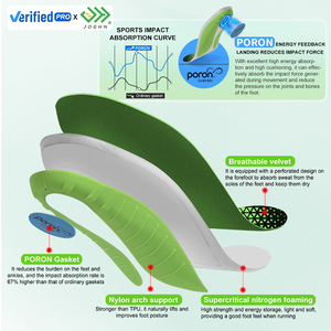 Joghn biểu tượng tùy chỉnh siêu nhẹ thể thao lót da giày lót siêu tới hạn đế - Product Image 6
