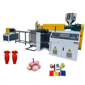 Machine de fabrication de sacs de fruits en plastique/ligne de production de filets éponge pour bain