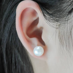 Amelia Moda İnci Küpeler 6MM/ 8MM/ 10MM Parti İnci Küpeler Takı Seti Beyaz Renk Yapay İnci Küpeler Kadınlar İçin - Product Image 6