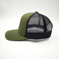 Gorra Trucker Richardson 112 OEM al por mayor, de rendimiento, de verano, deportiva, transpirable, de malla, de algodón, con visera curva y etiqueta plegada