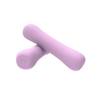 قضبان دمبلز من الحديد الزهر بشعار مخصص للمنزل لتدريب القوة أوزان اليوجا والبيلاتس والمطاط والحديد - Product Image 2