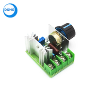 AC 220V 2000W SCR gradateurs moteur régulateur de tension gradation régulateur de vitesse Thermostat Module régulateur de tension électronique