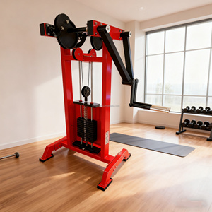 Nouvelle arrivée Commercial multifonctionnel épaule poitrine <span class=keywords><strong>exercice</strong></span> broche chargée debout latérale augmenter Machine - Product Image 1