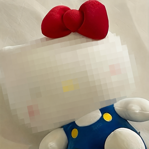 Stock disponible en entrepôt américain, expédition sous 48 heures, peluche classique standard en forme de chat, jouet en peluche kawaii pour enfants - Product Image 1