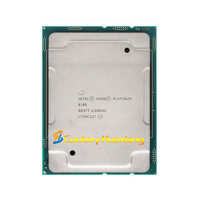 Server Processor Xeon Platinum 8180 Processor 38.5M Cache 2.50 GHz 28Cores 56 Threads CPU Platinum 8180