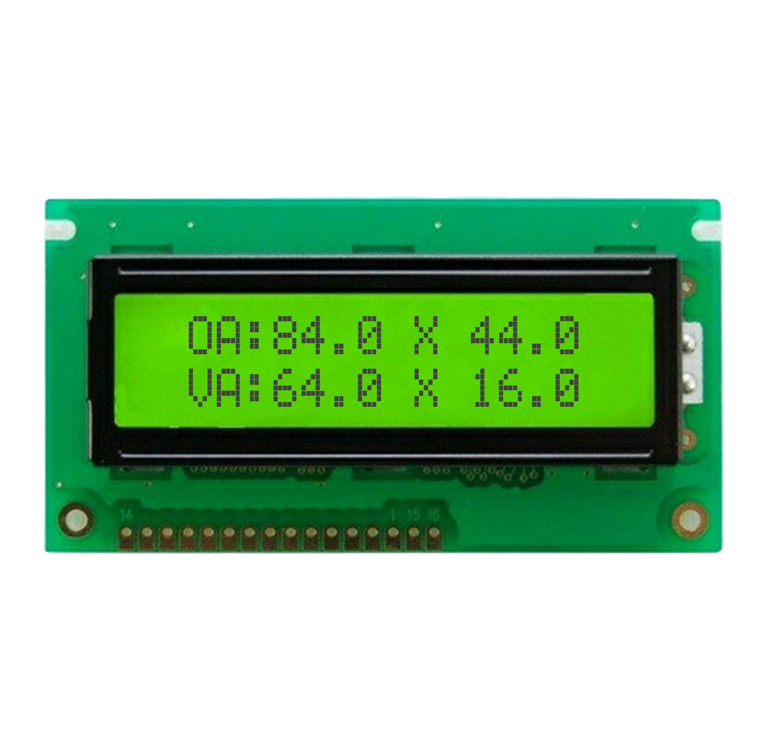 1602 Yellow Backlight STN LCD Module 16x2 Character Display for
