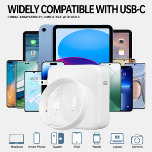 <span class=keywords><strong>Chargeur</strong></span> pour ordinateur portable MacBook compatible avec les adaptateurs secteur <span class=keywords><strong>Apple</strong></span> 29W 30W <span class=keywords><strong>61W</strong></span> 87W 96W 100W 118W, charge rapide USB Type-C - Product Image 3