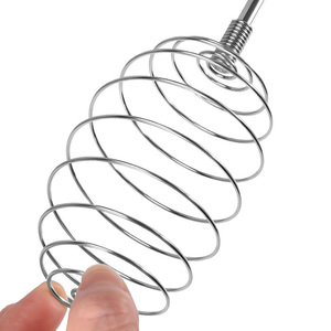 20 Năm Trung Quốc Nhà Máy Nhà Bếp Nấu Ăn Pháp Phong Cách Mùa Xuân Cuộn Dây Đánh Trứng <span class=keywords><strong>Whip</strong></span> Kem Trứng Beater Thép Không Gỉ Trứng Đánh Trứng - Product Image 4