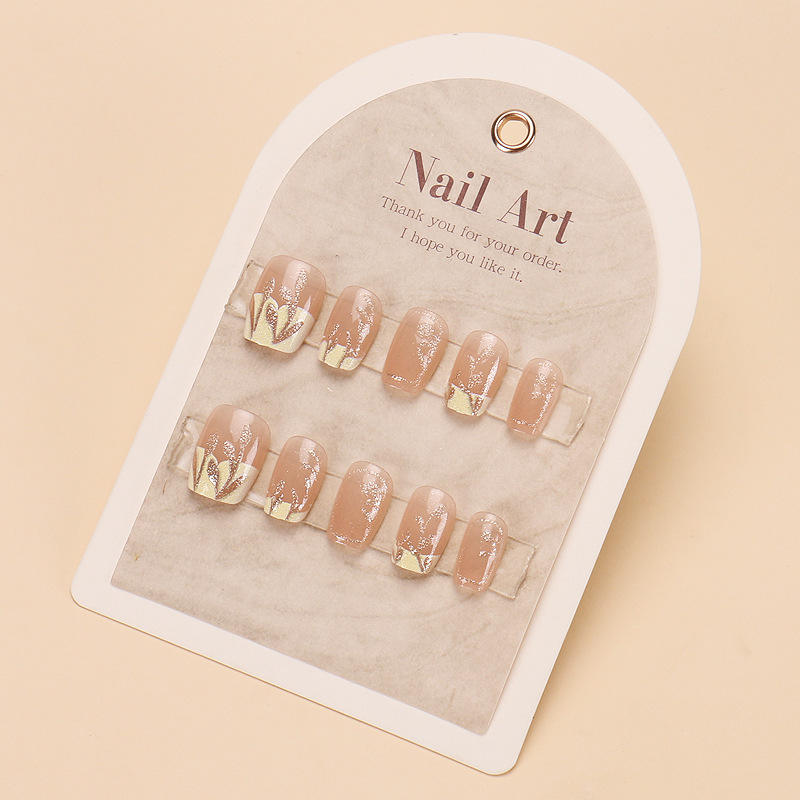 เล็บทำมือ1454กล่องขนาด10ชิ้น