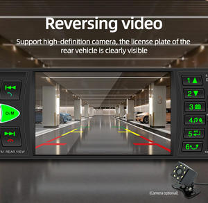 BQCC Autoradio Universel 1 DIN 12V 4,1 Pouces Récepteur FM Aux USB Recharge Téléphone Lien Miroir <span class=keywords><strong>Lecteur</strong></span> Multimédia Tactile Modèle Amplificateur - Product Image 2