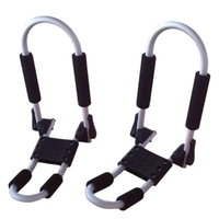 Porte-bagages de toit pliable pour kayak et canoë, accessoire de transport pour voiture, pour le rangement de bateaux
