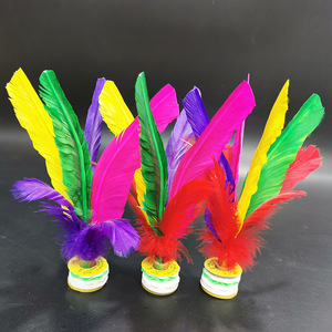 Suministro Directo del Fabricante, Empaque Premium, Juguete Infantil, Volante de Plumas Chino (<span class=keywords><strong>Jianzi</strong></span>) - Product Image 3