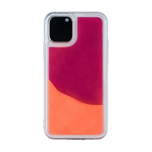 2019 luxus Neon Sand Flüssigkeit Fluorescent Glow in <span class=keywords><strong>The</strong></span> Dark Handy Fall Für iPhone 11 - Product Image 3