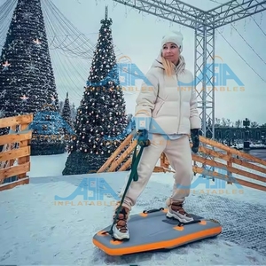 Planche de <span class=keywords><strong>ski</strong></span> gonflable toutes saisons en promotion – Toboggan et <span class=keywords><strong>luge</strong></span> |   Tube multifonctionnel remorquable pour le glisse-élastiques et le skateboard - Product Image 2