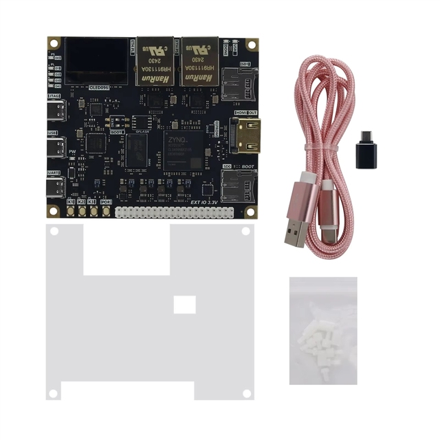 GGDX HamGeek 766MHz Processor ZYNQ7020 Development Board FPGA Onboard 0.96-inch OLED Display