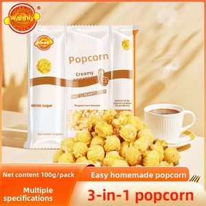 Kit Popcorn 3 in 1 per Famiglie, Snack di Cereali da 100g che <span class=keywords><strong>si</strong></span> Espandono dopo il Riscaldamento, Kit Fai-da-Te per Popcorn - Product Image 3