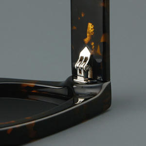 Lunettes <span class=keywords><strong>de</strong></span> <span class=keywords><strong>soleil</strong></span> promotionnelles personnalisées avec logo 2025, <span class=keywords><strong>grossiste</strong></span> chinois, lunettes carrées unisexes, lunettes rectangulaires rétro en acétate pour hommes - Product Image 5