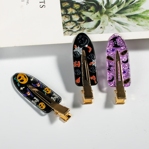 Goreisi Liền Mạch Side Tóc Clip Cross-Biên Giới Halloween Mỏ Vịt <span class=keywords><strong>Bangs</strong></span> Kẹp Tóc Cho Đảng Những dịp - Product Image 4