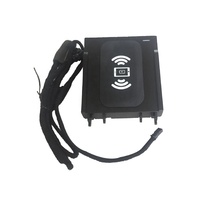 Support de carte de charge de téléphone sans fil pour Mercedes Benz W205 C180 C200 GLC Classe C C43 C64 accessoires intérieur