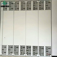 Economic Foldable Fireproof Melamine Board Movable Soundproof Flexible Eco-Friendly Partition Wall Panels for Office Gym