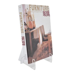 Expositor de Acrílico para Libros con Repisa, Soporte para Tablets Pequeñas, para Exhibir Fotos, Libros, Partituras, CDs, Cuadernos - Product Image 6