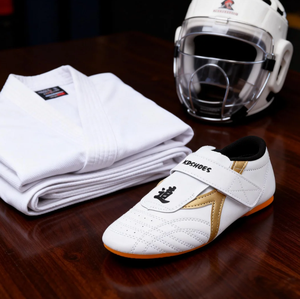 Nuevo Modelo 2017 Wuhuyue, Zapatos de Taekwondo Transpirables Unisex para Artes Marciales, Equipo Premium para Entrenamiento y Competencia - Product Image 2