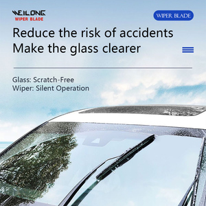 Tự động điều chỉnh phổ khung gạt nước lưỡi Chất lượng cao đa phù hợp với kính chắn gió gạt nước cao cấp tiếng ồn miễn phí kính chắn gió gạt nước - Product Image 6