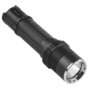 专业户外狩猎铝战术应急强力发光二极管可充电白光手电筒手电筒