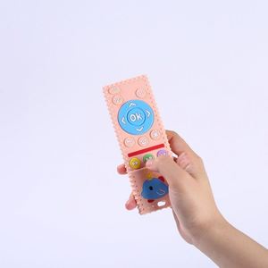 Sucette de dentition unisexe sans BPA pour bébé - Silicone de qualité alimentaire en forme de télécommande de télévision - Cadeaux de fête / Idées cadeaux - Product Image 1