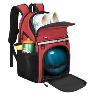 MultiPocket <strong>Bowling</strong> Gear Bag <strong>Bowling</strong> Ball Backpack With Side <strong>Shoe</strong> Pocket for <strong>Men</strong> Custom <strong>Bowling</strong> Ball Bag - Product Image 1