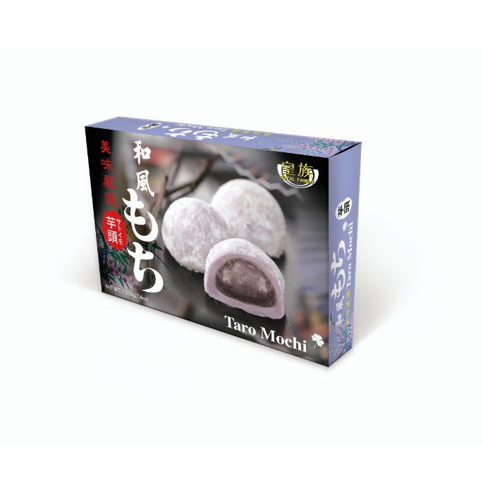 Отличная оптовая продажа, 210 г, Зерновые закуски Taro Daifuku Mochi, 100%, произведенные в Тайване