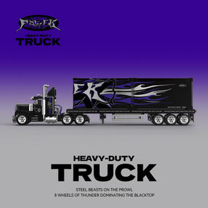 PB PB8829 Nuevo Camión de Juguete Retro Americano con Remolque Grande y Contenedor, Bloques de Construcción de Alta Resistencia, Juego de Regalo de Navidad - Product Image 4