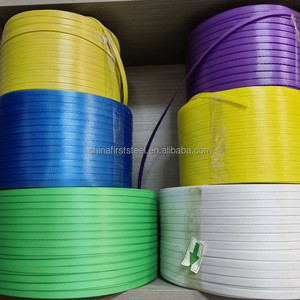 60kg đến 180kg độ bền kéo sức mạnh màu xanh lá cây <span class=keywords><strong>PP</strong></span> đóng đai envase polipropileno fleje plastico 0.6mm - Product Image 3