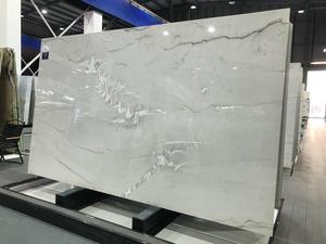 Dalle de quartzite naturel Mont <span class=keywords><strong>Blanc</strong></span> Nuage Majestic poli pour comptoirs de cuisine, meubles-lavabos de salle de bain et revêtements muraux décoratifs - Product Image 2