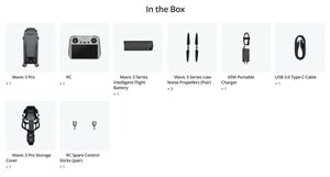 Brand New Original Consumer Dron Mavic 3 Pro (Rc) 4K <b>Camera</b> Flying Commercial Drone Professional Long Distance - Product Image 2