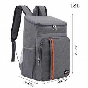 Outdoor Picnic Insulated <b>Cooler</b> <b>Backpack</b> Waterproof Insulation Beer Food <b>Cooler</b> Bag <b>Backpack</b> - Product Image 2