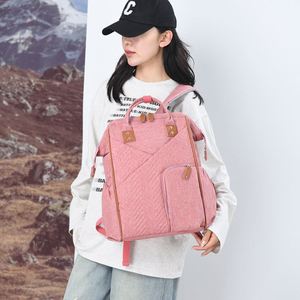 2 PCS Mommy <b>Backpack</b> Set Lightweight Waterproof Baby Diaper Bag for Outdoor - Product Image 2