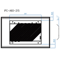 Best-seller Lenovo Ordinateur industriel tout-en-un IPC-A60 tactile 21.5 pouces Installation intégrée lenovo Pc