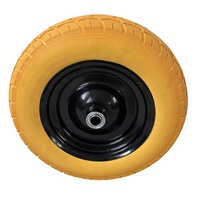 Pneus de remplacement pour chariot à main de 13 pouces 3.50-8, sans gonflage, sans risque de crevaison.