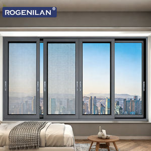 Ventanas Corredizas de Aluminio de Alta Resistencia y Ahorro de Energía ROGENILAN, Ventana Corrediza de Doble Vidrio Resistente al Viento para Villa - Product Image 5