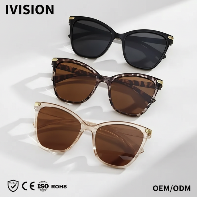 Wholesale of New Vintage Large-framed Sunglasses for Women High-end Durable and Fashionable Sunglasses