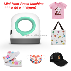 Presse à chaud portable <span class=keywords><strong>mini</strong></span> haute efficacité Topjlh pour transfert par sublimation, machine de presse DIY pour la production de petits lots - Product Image 2
