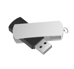 Đen Bạc nhôm xoay <span class=keywords><strong>USB</strong></span> Flash Drive 4GB 8GB 16GB Kim Loại <span class=keywords><strong>USB</strong></span> Stick 32GB 64GB bút ổ đĩa <span class=keywords><strong>USB</strong></span> 2.0 bút ổ đĩa U đĩa - Product Image 1