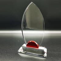 Trophée en cristal créatif de luxe Premium lettre personnalisée Trophée en cristal iceberg personnalisé