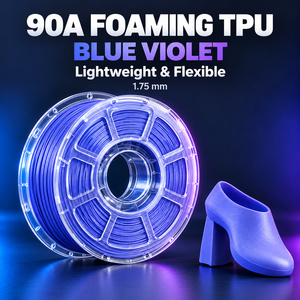 Filament 3D personnalisé en TPU moussant 90A 1kg, flexible, léger, de qualité alimentaire, matériau éco-modifié - Product Image 6